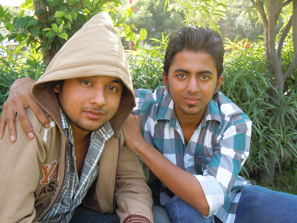 Abhishek Lata With Deepesh Sharma